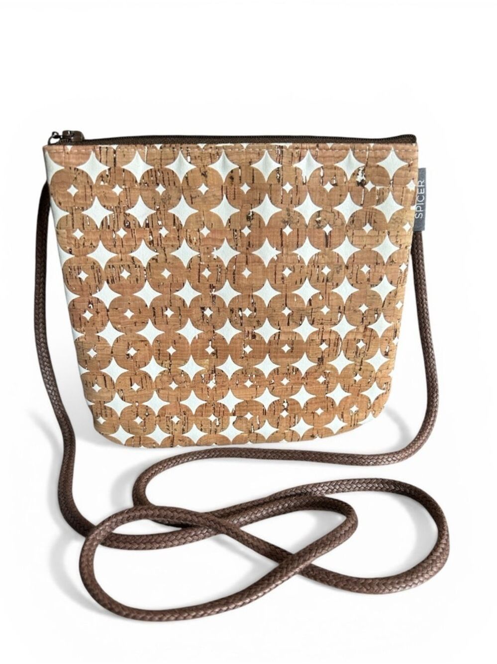 Spicer of San Francisco Sidekick Cork Crossbody Bag